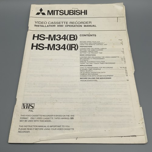 Mitsubishi m34 - hs-m34(b), &