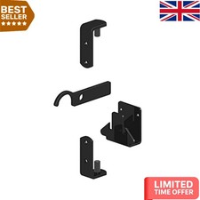 All-In-One Galvanised Gate Hinges and Fixing Kit with Versatile Mounting Options