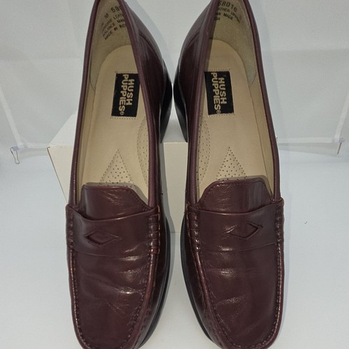 Hush puppies women burgandy - women's,