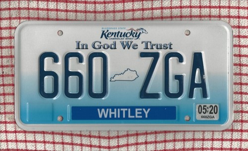Kentucky embossed american - kentucky,