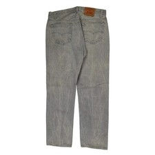 501 Levis Jeans - 34W 31L Grey
