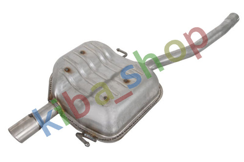 Exhaust system rear silencer - system,