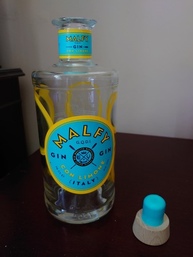 Empty alcohol bottle - empty, for