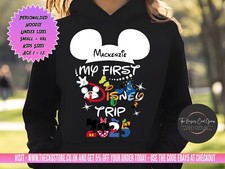 First Disney Trip 2025 Hoodie