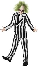 Kids Beetlejuice Costume Black
