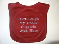 Personalised Baby Bib - WEST