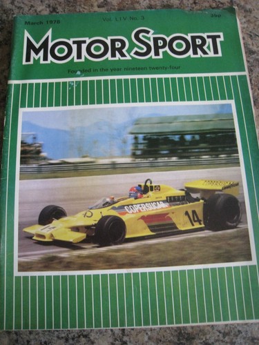 Motor sport mar - sport, 1978