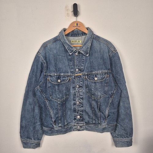 Vintage replay denim jacket - vintage,