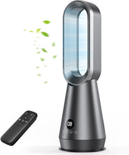 Quiet Bladeless Tower Fan - 8