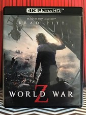WORLD WAR Z (4K UHD Blu-ray) 3-Disc. SCREAM FACTORY. Brad Pitt