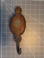 Vintage Block Tackle Wooden