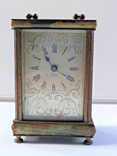 Vintage Weiss Carriage Clock with Kienzle German Movement 1.5V