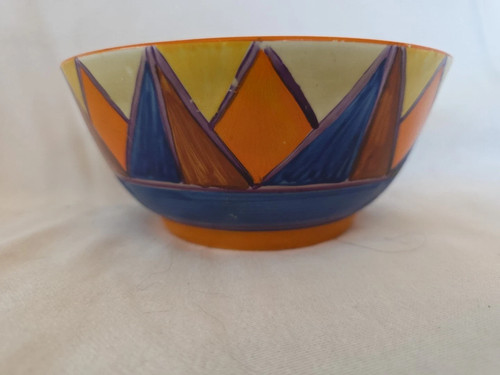 Rare clarice cliff geometric - rare,