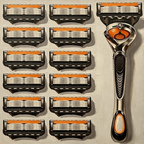 Men manual razor blade - manual, 5
