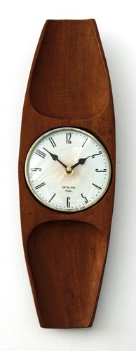 New 43cm wooden wall - new, clock