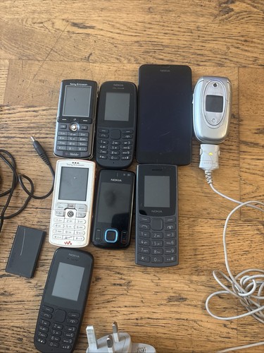 Retro mobile phones - mobile, job