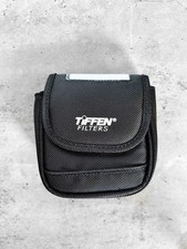 Tiffen Belt Filter Pouch | 4 x 62-82mm Filters | Padded | Hook & Loop Belt Fix