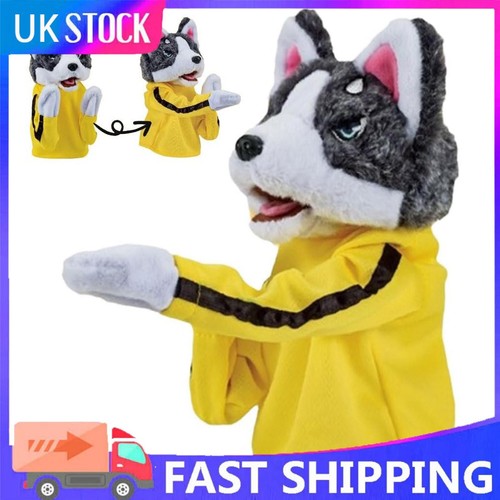 Dog boxing hand puppet - dog,