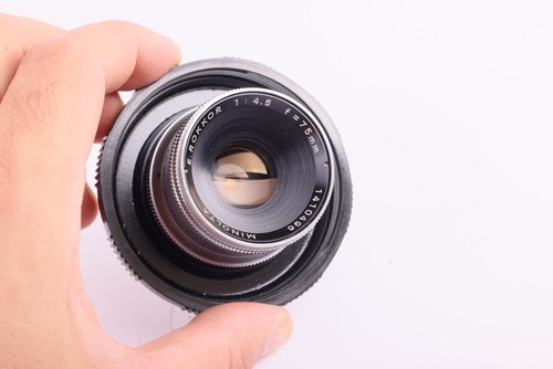 Minolta rokkor 30mm 5 - e.rokkor, f4.5