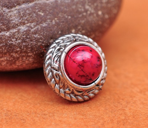 10x 16mm red - 10x, bead