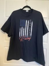 American Flag Dirt Track