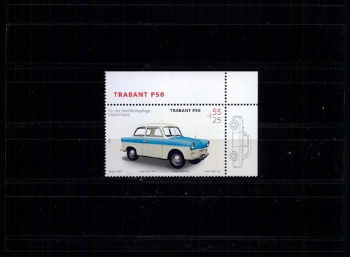 Germany stamp 2002 cars - germany,