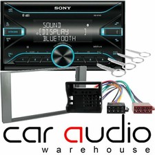 Ford Transit 2006-2013 Sony Bluetooth DAB MP3 USB Double Car Stereo & Fascia Kit