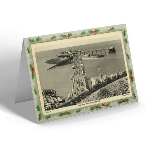 Christmas card vintage - card,