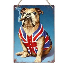 Bulldog cigar vintage retro - bulldog,