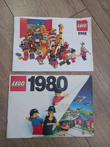 Lego 1980 and 1981 brochure - lego,