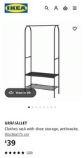 IKEA GRÅFJÄLLET CLOTHES RACK