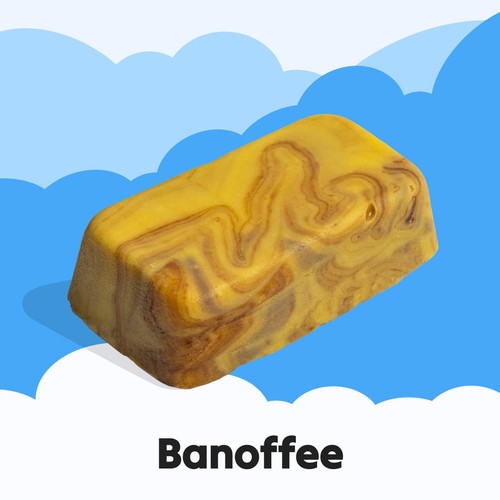 Banoffee fudge 250g handmade - fudge,,