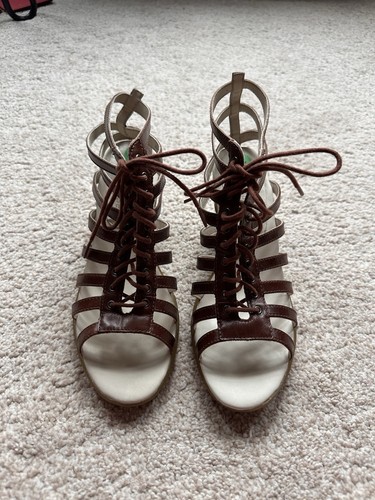 Martens brown leather - dr.,