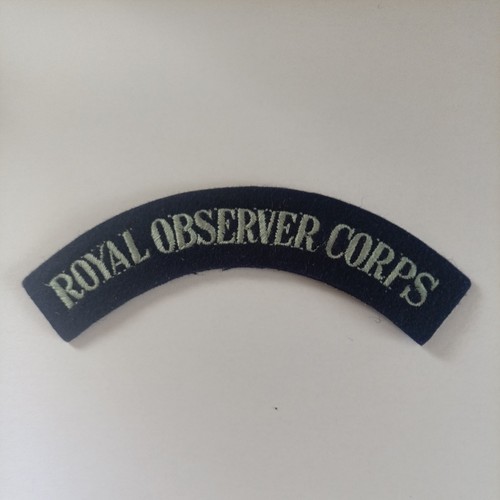 British royal observer corps - british,