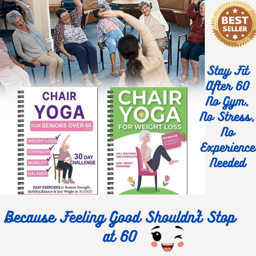 Chair yoga for seniors - seniors, 60+