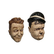 Laurel And Hardy Chalk Ware