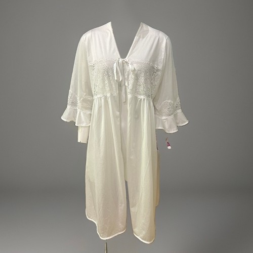 Vtg illusion white nylon - vtg,