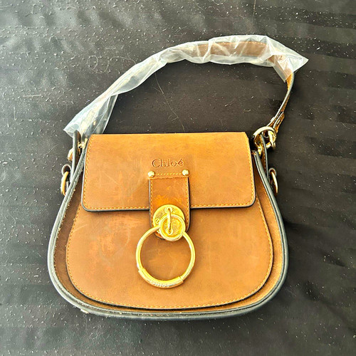 Chloé tess small brown - small,