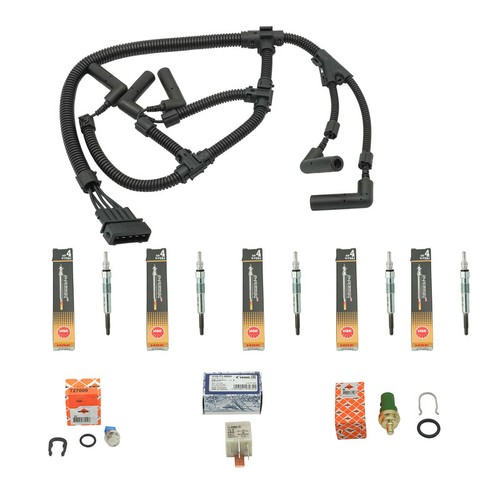 Pre glow relay coolant - glow, +