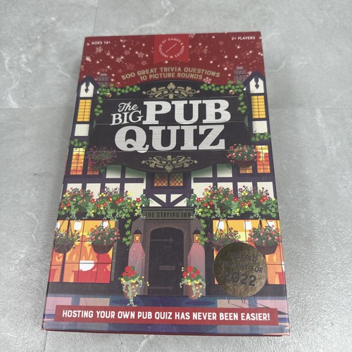 The big pub quiz board - quiz, game