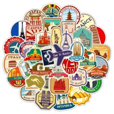 50 Luggage Suitcase Retro