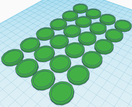 Bulk trolley coin - bulk, token