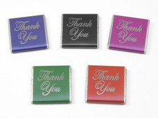 50pcs "Thank you" Square