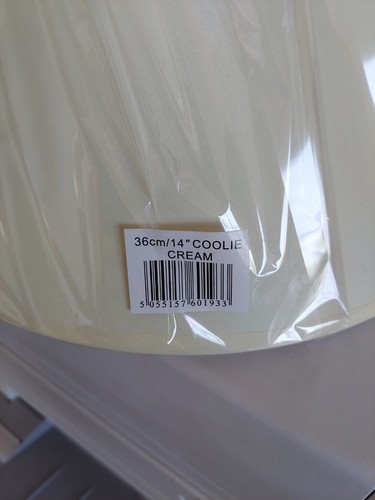 Coolie light shade table - 14",