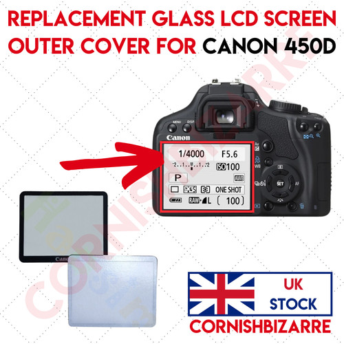 For canon 450d glass - glass, screen