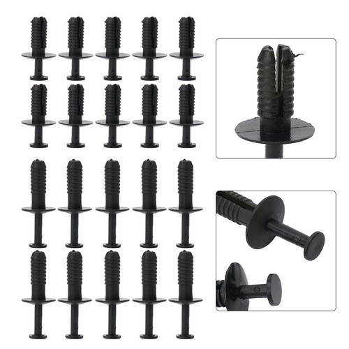 Clips black expanding rivet - clips,
