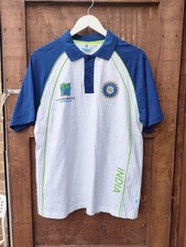 Vintage ICC Cricket World Cup 2007 Men's India Polo Shirt Size M West Indies