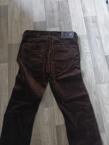 Brown corduroy trousers - brown,