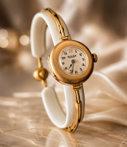 Rolex ladies 18k solid - 18k,