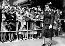 Princess Margaret outside